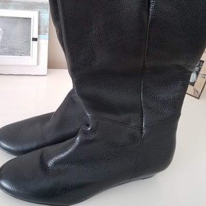 Steve Madden Wide Calf Black Boots